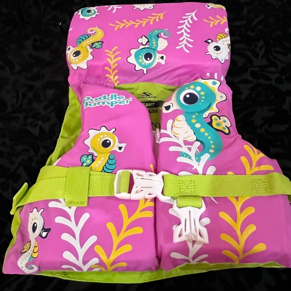 PINK PUDDLE JUMPER SEAHORSE INFANT LIFE VEST!!! - Picture 12 of 12